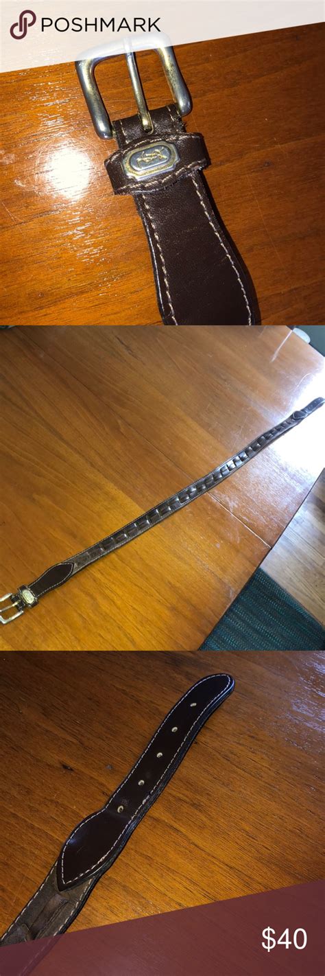 ysl belt used.